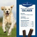 Barkworthies Collagen Beef Stick Chews for Dogs