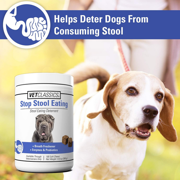 Vet Classics Stop Stool Eating Soft Chews for Dogs