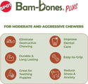 Ethical Pet Bam-Bones Plus Peanut Butter Tough Chew Dog Toy