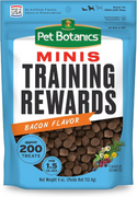 Pet Botanics Training Rewards Mini Soft & Chewy Bacon Flavor Dog Treats