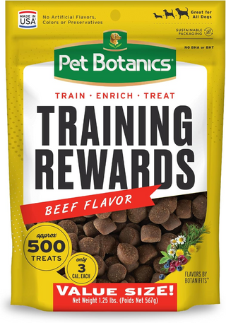 Pet Botanics Training Rewards Soft & Chewy Beef Flavor Dog Treats (20 oz)