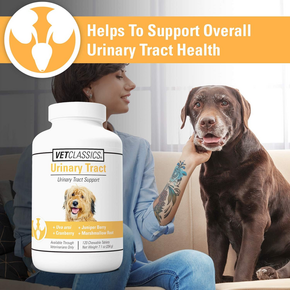 Vet Classics Urinary Tract Support for Dogs (120 Chew Tabs)