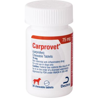 Carprovet (Carprofen) Chewable Tablets, 75mg