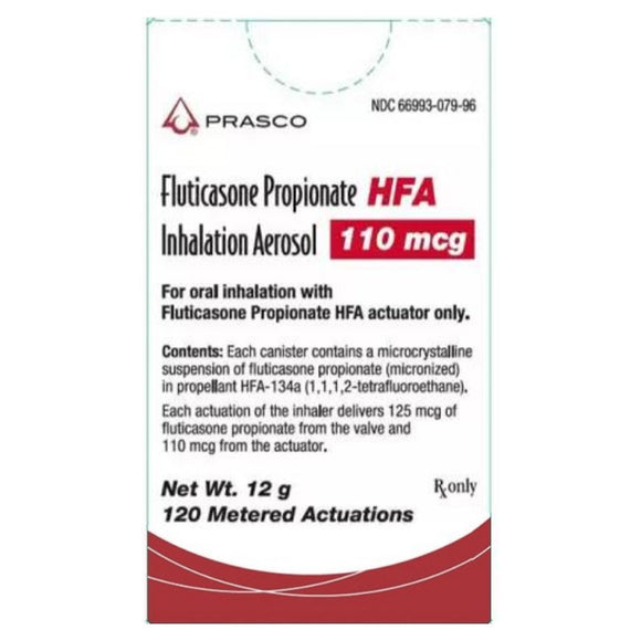 Fluticasone Propionate HFA Inhaler for Dogs & Cats, 110-mcg