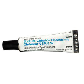 Sodium Chloride 5% Ophthalmic Ointment, 3.5-g