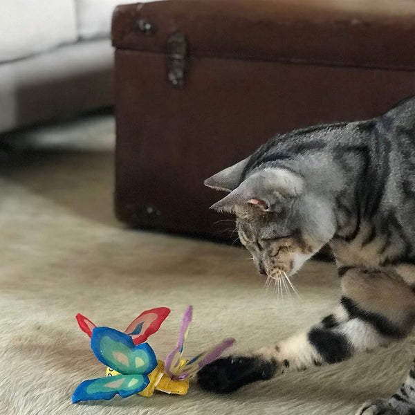 Yeowww Butterfly Catnip Cat Toy