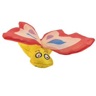 Yeowww Butterfly Catnip Cat Toy Red