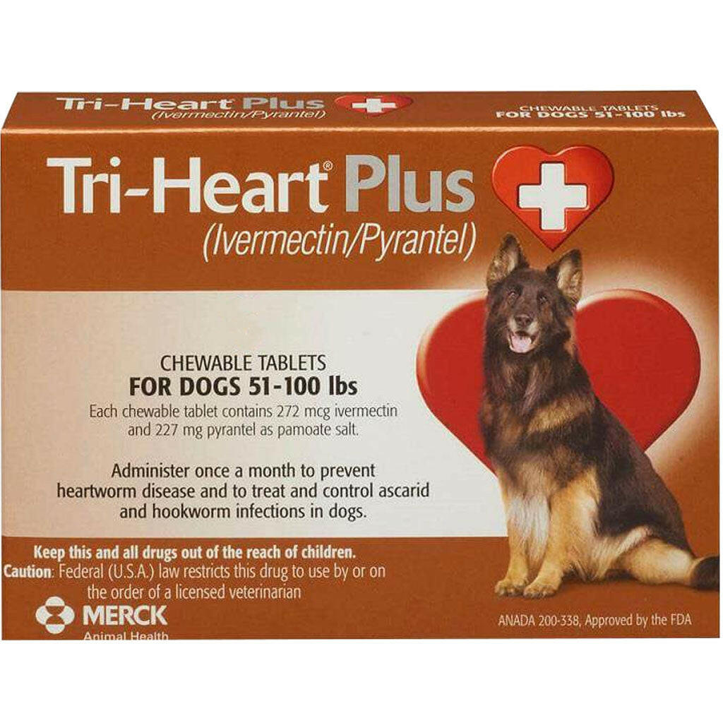 Tri-Heart Plus for Dogs 51-100 lbs