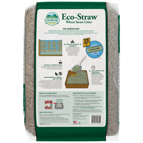 Oxbow Eco Straw Pelleted Wheat Straw Litter For Small Animals (20 lb) - 0