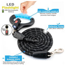 Wigzi Luna LED Reflective Rope Leash 6' Up to 250 lb Dog