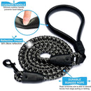 Wigzi Flex Walk Silicone Handle Reflective Leash 6' Up to 250 lb Dog