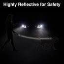 Wigzi Flex Walk Silicone Handle Reflective Leash 6' Up to 250 lb Dog