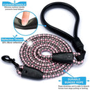 Wigzi Flex Walk Silicone Handle Reflective Leash 6' Up to 250 lb Dog