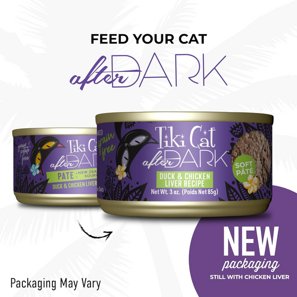 Tiki Cat After Dark Duck & Chicken Liver Pate