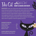 Tiki Cat After Dark Rabbit Pate