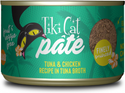 Tiki Cat Luau Ahi Tuna & Chicken Pate (2.8 oz x 12 cans)