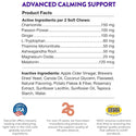 Evolutions by NaturVet Advanced Calming Mood Support Soft Chews for Dogs