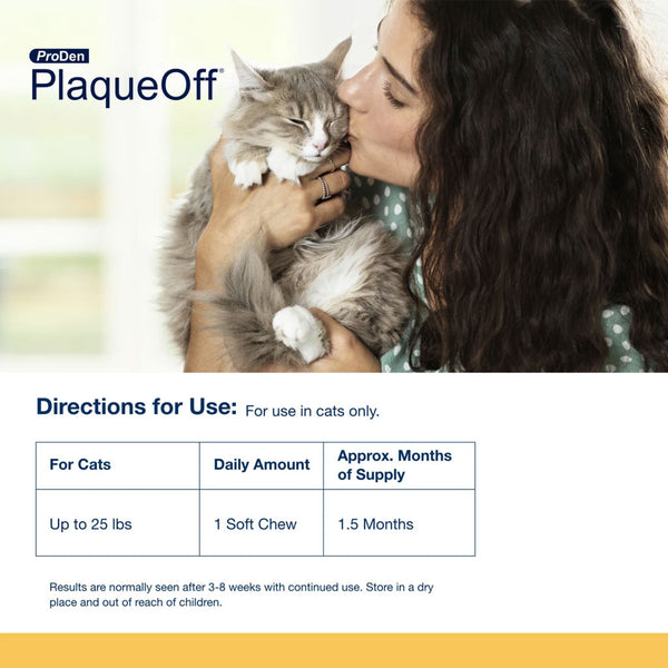 NaturVet Proden PlaqueOff Soft Chews for Cats