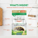 NaturVet Advanced Probiotics & Enzymes Scoopables Plus Vet Strength PB6 Probiotic for Dogs