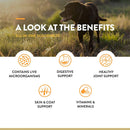 NaturVet Scoopables All-In-One Daily Essentials Plus 4-in-1 Support for Dogs