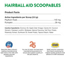 NaturVet Hairball Aid Daily Support Scoopables Plus Pumpkin for Cats
