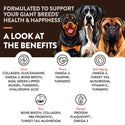 NaturVet Breed Specific Giant Breeds Supplement Soft Chews for Dogs