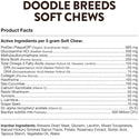 NaturVet Breed Specific Doodle Breeds Supplement Soft Chews for Dogs