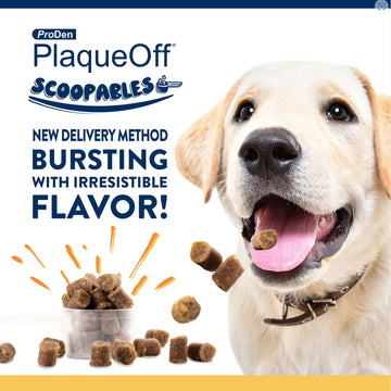 NaturVet ProDen PlaqueOff Scoopables Dental Treat for Large & Giant Breed