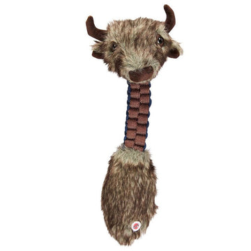 Spot Furzz Plush Dog Toy Braided, Assorted, 13"