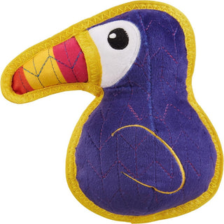Outward Hound Xtreme Seamz Toucan Squeaky Durable Toy For Dog