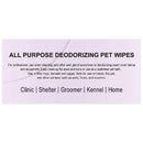 AOE Animal Odor Eliminator Deodorizing Wipes (80 count)
