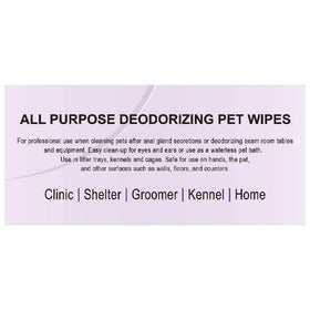 AOE Animal Odor Eliminator Deodorizing Wipes (80 count)