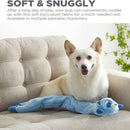 Outward Hound Longidudes Raccoon Plush & Squeaky Tug Toy For Dog