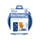 Outward Hound Fun Feeder Slo Bowl Slow Feeder Bowl Blue For Dog (Medium / Mini)
