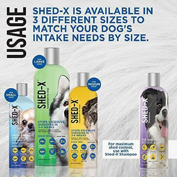 Shed-X Shed Control Supplement for Dogs (8 oz)