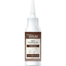 TropiClean Enticers Dental Cleaning Gel Smoked Brisket Dog (2 oz)