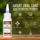 TropiClean Enticers Dental Cleaning Gel Smoked Brisket Dog (2 oz)