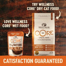 Wellness CORE Tiny Tasters Grain-Free Smooth Pate Tuna & Salmon Wet Food for Cats (1.75 oz x 12 pouches)