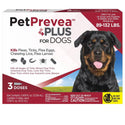 PetPrevea Plus Topical Treatment for Dogs 89-132 lbs (3 doses)