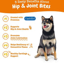 Zesty Paws Mobility Bites Duck Flavored Soft Chew Joint Dog Supplement  (90 ct)