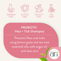 Health Extension Ari Probiotic Flea & Tick Shampoo Tea Tree & Lemongrass For Dogs