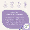 Health Extension Ari Probiotic Sensitive Skin Shampoo Lavender Plus Eucalyptus For Dogs