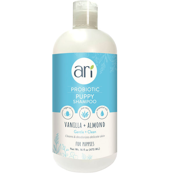 Health Extension Ari Probiotic Puppy Shampoo Vanilla & Almond, 16-oz