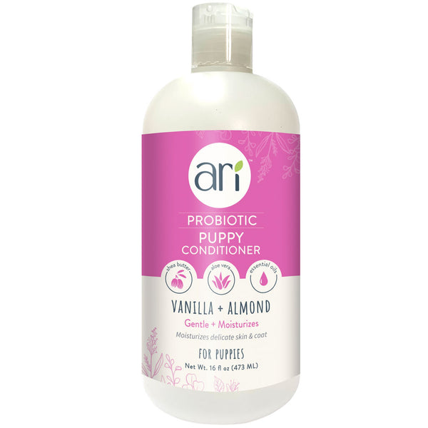 Health Extension Ari Probiotic Puppy Conditioner Vanilla & Almond, 16-oz