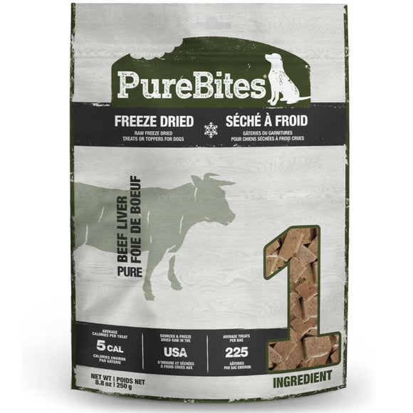 PureBites Beef & Liver Freeze Dried Treats For Dogs (8.8 oz)