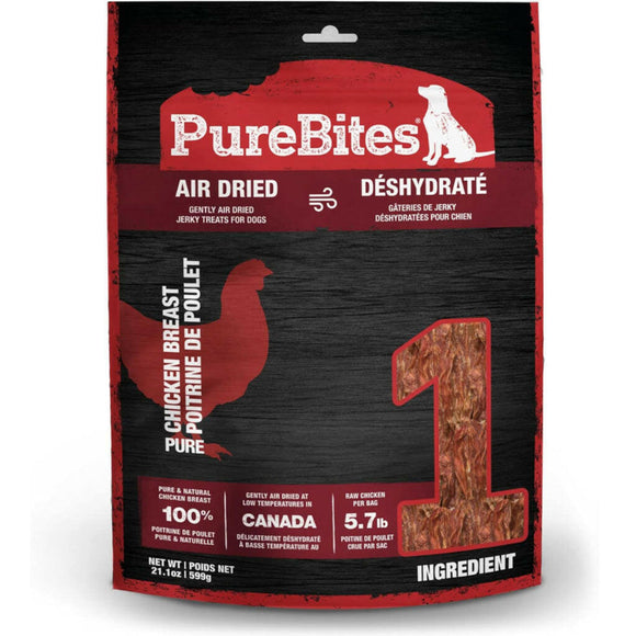 PureBites Air Dried Chicken Jerky Treats for Dogs