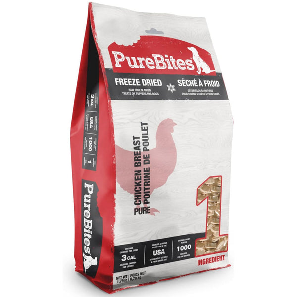 PureBites Chicken Breast Freeze Dried Treats For Dog (28 oz)