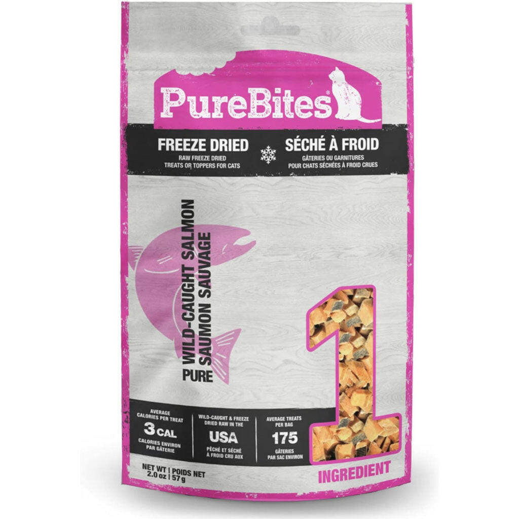 PureBites Freeze Dried Salmon Treats for Cats