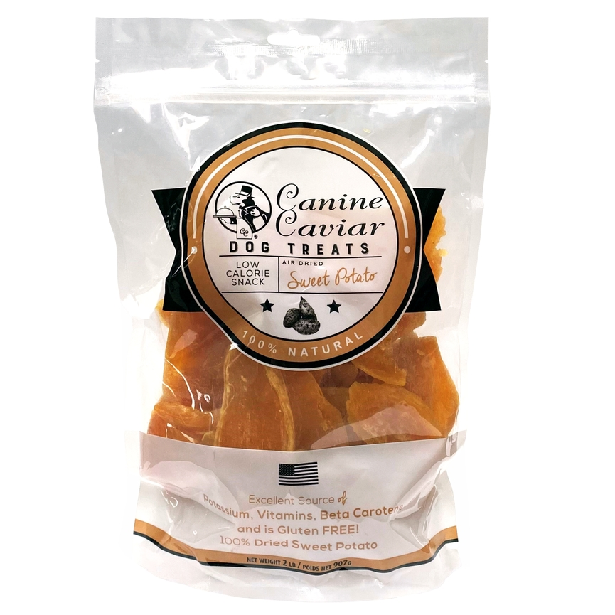 Canine Caviar Dried Sweet Potato Dog Treats