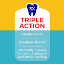 Pedigree Dentastix Small/Medium Original Chicken Flavor Dental Dog Treats triple action